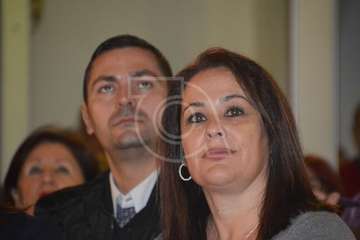 Presentación de Carmen Hernández como candidata de NC a la Alcaldía de Telde  (Foto TA)